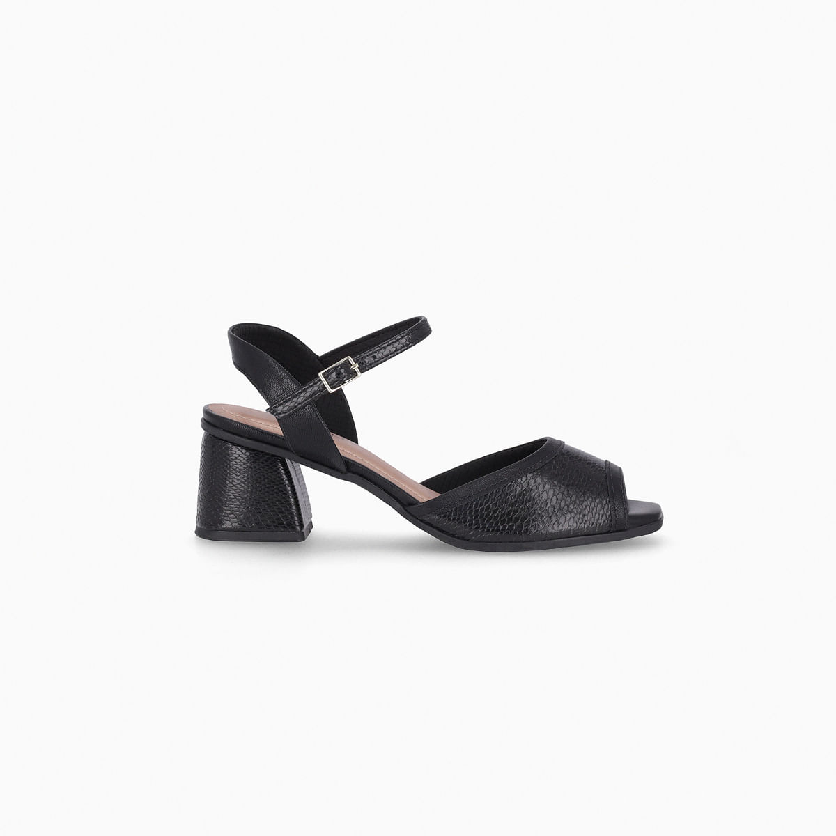 PICCADILLY Maxi Sandalia Negro (715027-7.PY)