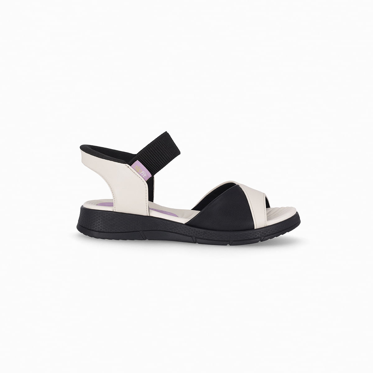 PICCADILLY Slip Fit Sandalia Negro (535042-1.PY)